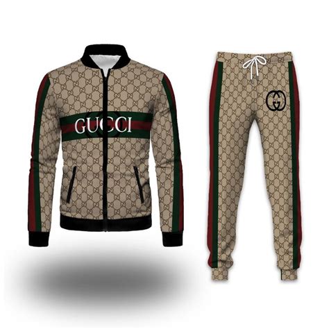 vintage gucci sweatpants|authentic gucci tracksuit.